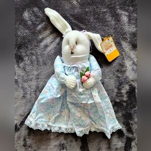 New vintage looking bunny girl/ puppet / toy